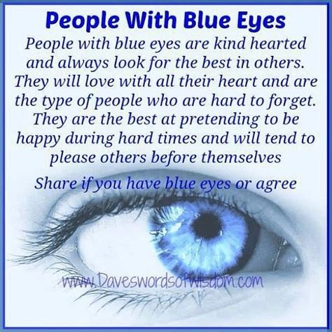 Love my BLUE eyes :) | People with blue eyes, Blue eye quotes, Eye facts