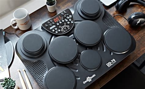 DD70 Portable Electronic Drum Pads by Gear4music : Amazon.co.uk ...