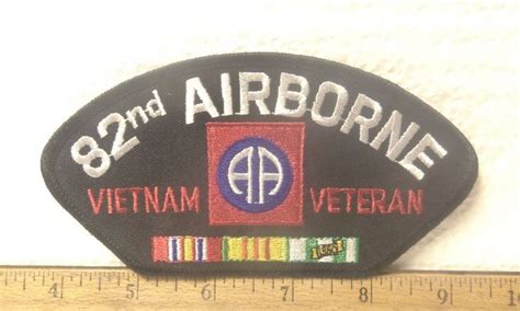 US Army - 82nd Airborne - Vietnam Veteran Embroidered Patch | Vietnam ...