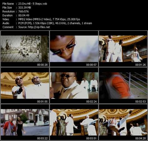 Dru Hill - 5 Steps - Download High-Quality Video(VOB)