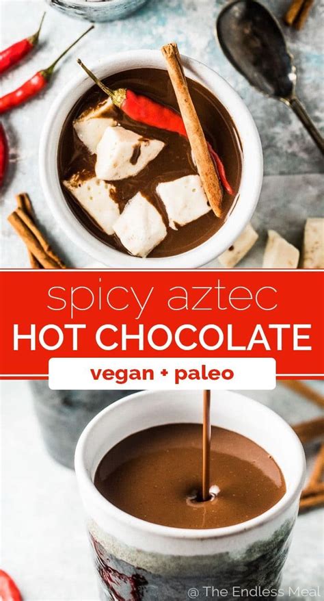 Spicy Aztec Hot Chocolate | Recipe | Spicy hot chocolate, Cocoa recipes, Aztec hot chocolate recipe