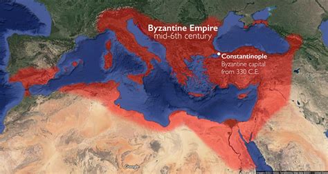 Byzantine Empire Map Worksheet