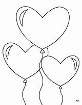 Heart Coloring Pages  25 FREE Printabulls sketch template