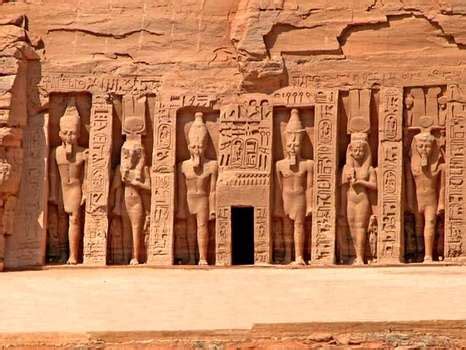 Nefertari Temple At Abu Simbel