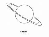 Saturn Coloring Pages sketch template