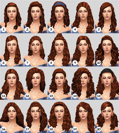 Sims 4 cc hair curly - memeplm