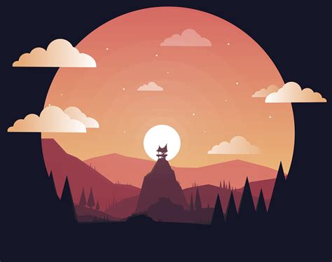 Vector Landscape Illustrations: 2,000+ Free Nature Vectors & Images ...