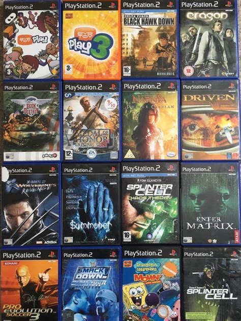 Massive lot of 70 PS2 Games - Includes Many Top Games - Playstation 2 ...