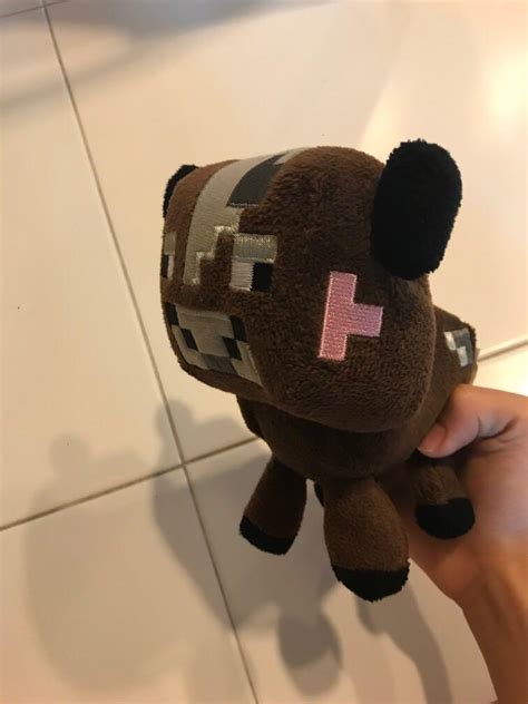 Minecraft Cow Plush, Hobbies & Toys, Toys & Games on Carousell