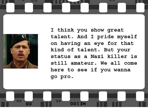 Brad Pitt Inglourious Basterds Quotes. QuotesGram