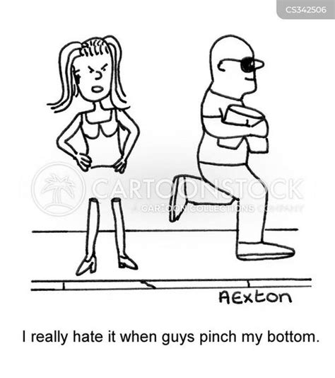 Pinch Bottom Cartoons and Comics - funny pictures from CartoonStock