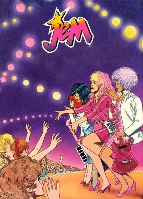 Jem and the holograms, 80s cartoons, Cartoon books