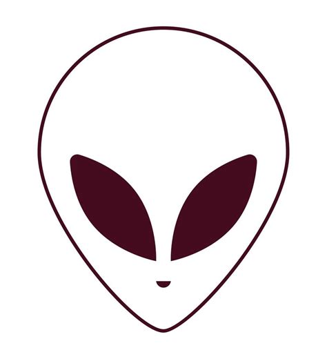 alien face tattoo 21380476 Vector Art at Vecteezy