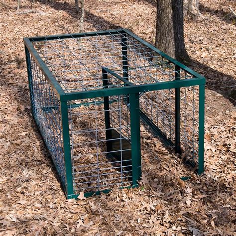 Forestry Suppliers, Inc., Steel Cage Hog Trap | Hog trap, Whitetail deer hunting, Hog hunting