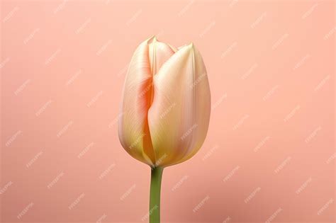 Premium AI Image | tulip flower with vas close up of a realistic AI ...