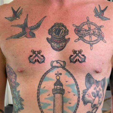 10+ Anchor Chest Tattoo Ideas That Will Blow Your Mind!