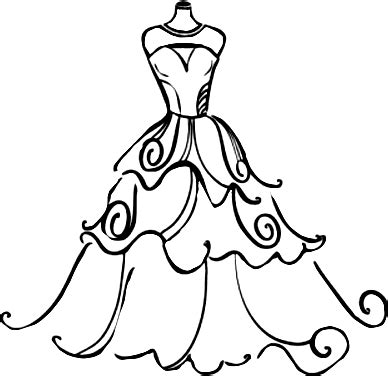 Download Wedding Dresses - Wedding Dress Clip Art - Full Size PNG Image - PNGkit