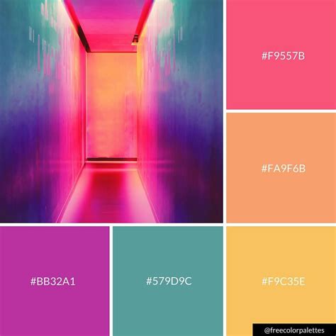 Neon Color Palette фото, смотрите и распечатывайте лучшее фото бесплатно