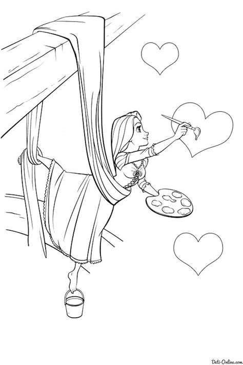 Tangled Coloring Pages, Unique Coloring Pages, Disney Princess Coloring Pages, Coloring Pages ...