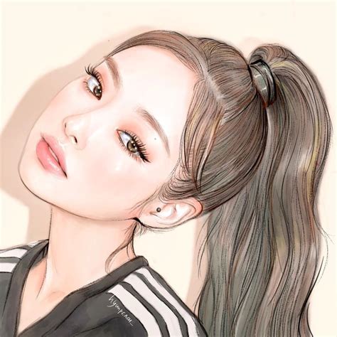 Blackpink Drawing Jennie Blackpink - Coloring earth