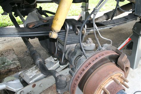 '01 F350 4x4 leveling kit install *pics* | The Diesel Stop