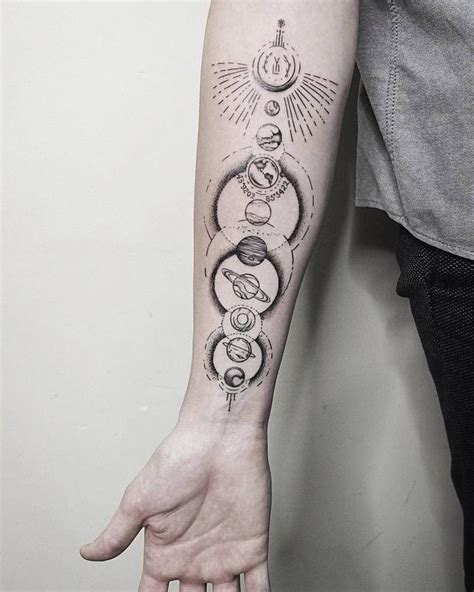 50 Beautiful Graphic Tattoo Designs by Vitaly Kazantsev | TattooAdore | Trendy tattoos, Solar ...