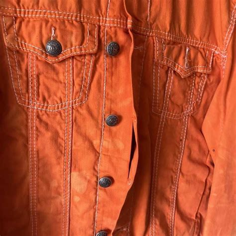 Vintage Orange denim jacket - Gem