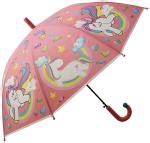 Buy CHAATEWALA Pastel Orange Rainbow Unicorn Umbrella (48.3 x 61 x 12.7 ...
