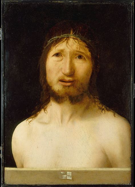 Antonello da Messina (Antonello di Giovanni d'Antonio) | Christ Crowned with Thorns | The Met