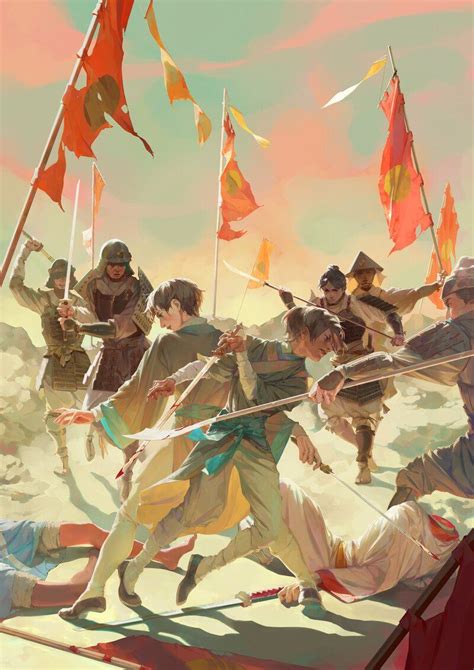 ArtStation - The Poppy War Kuang, Fanart, Amazing Drawings, Book Memes ...