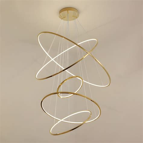 Modern Multi-Tier Chandelier Light Fixtures Restaurant Hanging ...