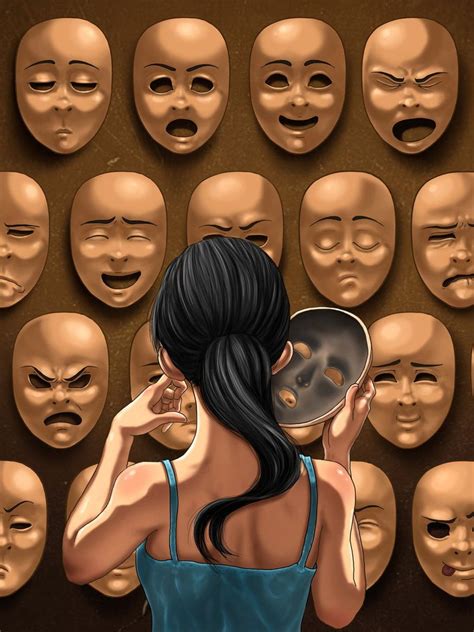 Multiple Personalities by Zinfer | Satirical illustrations, Drawings, Illustration