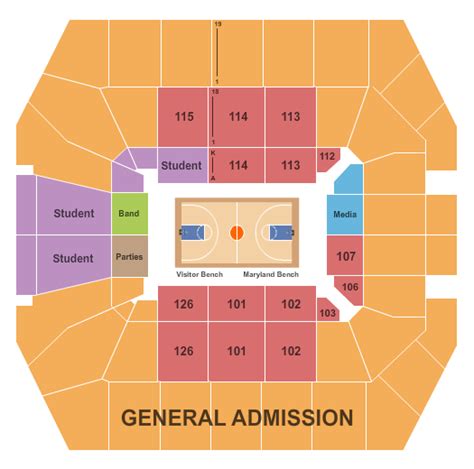 Xfinity Center College Park Tickets & Seating Charts - Event Tickets Center