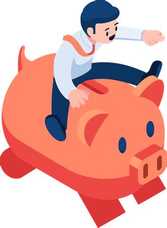 1,524 Piggybank Illustrations - Free in SVG, PNG, EPS - IconScout