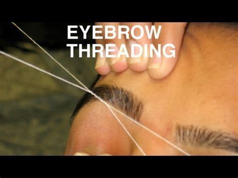 Easy Eyebrow Threading Tutorial at Home - Quick Makeover