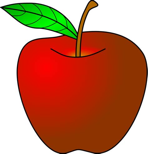 Free clip art "Apple" by Anonymous