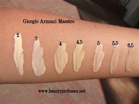 Total 105+ imagen armani luminous silk foundation swatches 3 - Abzlocal.mx