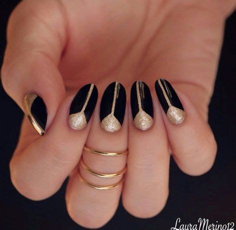 11 1920s nails ideas | 1920s nails, nails, moon manicure