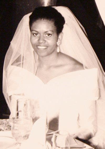 Michelle On Her Wedding Day - Michelle Obama Photo (40566843) - Fanpop