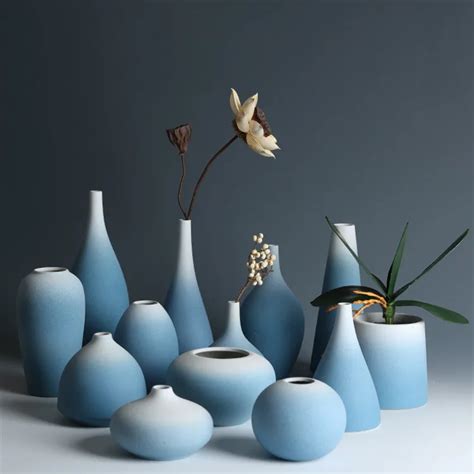China Supplier Cheap Blue Ceramic Flower Vase For Home Decor - Buy Flower Vase,Ceramic Vase ...