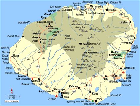 Spring Break plans | Kauai island, Kauai map, Kauai vacation