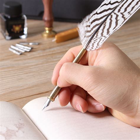 List 94+ Pictures How To Write With A Quill Pen And Ink Completed