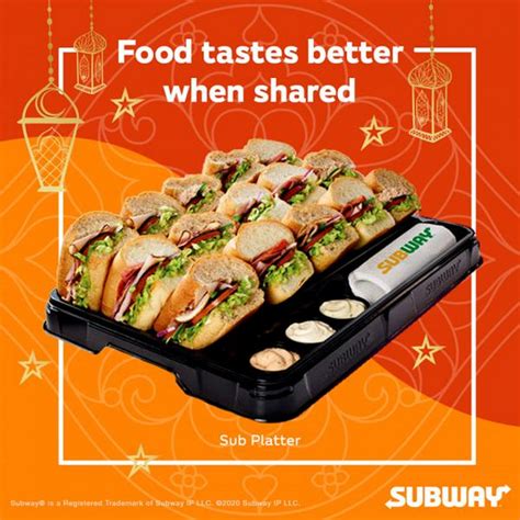 22 May 2020 Onward: Subway Sub Platter Promo - EverydayOnSales.com