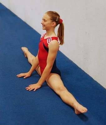 A Step-by-Step Guide to Mastering the Center Split for Gymnastics | Gymnastics skills ...