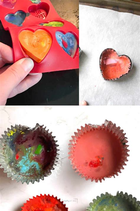 How To Melt Crayons In The Oven - Crafty Art Ideas