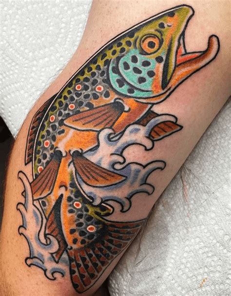 Trout Tattoo Design Ideas Images | Trout tattoo, Tattoos, Tattoo designs