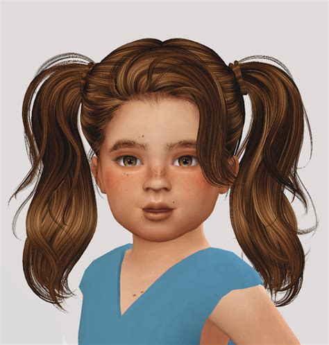 Sims 4 cc toddler curly hair - storiespole