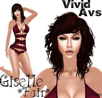 Second Life Marketplace - Giselle Fair 5 SKIN/2 SHAPE Vivid Avs