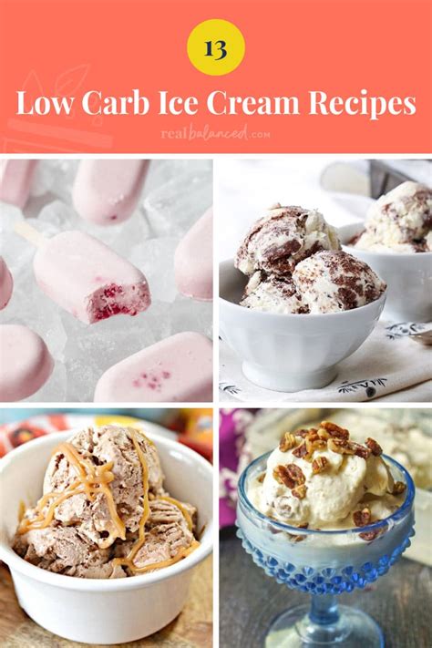 Low Carb Ice Cream Recipes