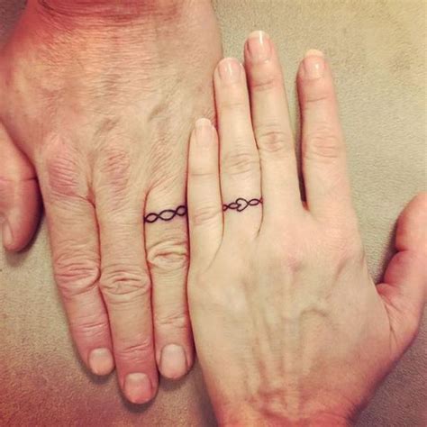 Wedding Ring Tattoos / http://www.himisspuff.com/wedding-band-ring ...